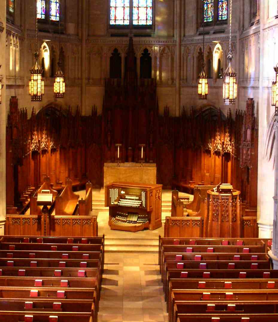 Heinz Memorial Chapel organ console